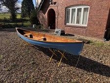 Hand Made 14ft Wooden Canoe