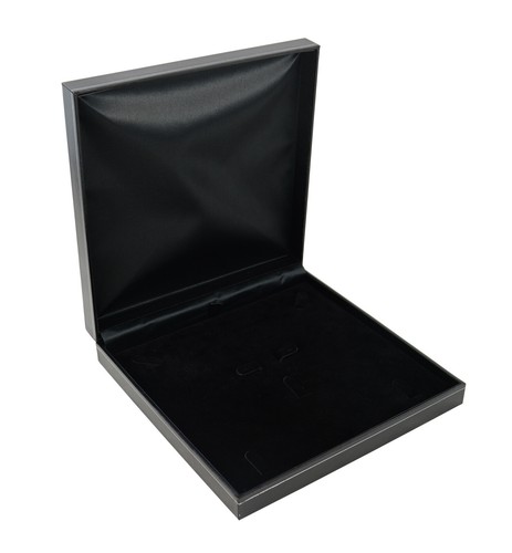 Jewellers faux leather jet - leather,