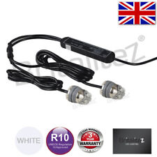 LED Hideaway Lights,12/24V, Push Fit, Under Cover, Recovery Strobe Beacon WHITE