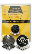 Ton Up Pirates Badges by