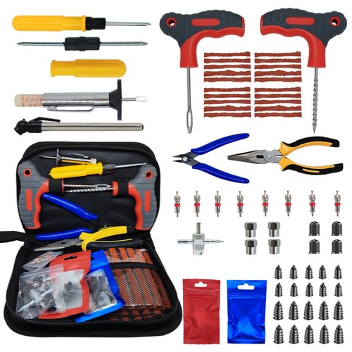 Tyre puncture repair tool kit - puncture,