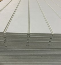 Primed Tongue & Groove Panelling 8ft x 4ft (1220mm x 2440mm) 40 Pack 9mm MR MDF