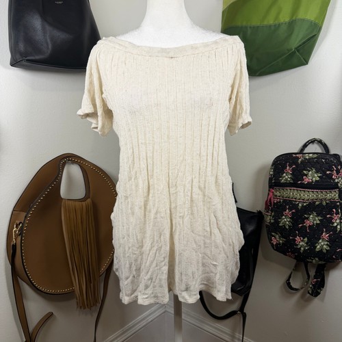 Reformation cream ribbed - cream,