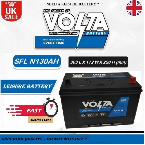 12v 130ah leisure battery sfln - 12v,