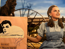 STUNNING JUDY GARLAND SIGNED