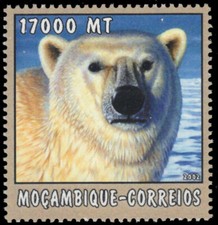 MOZAMBIQUE 1650b - Polar Bear