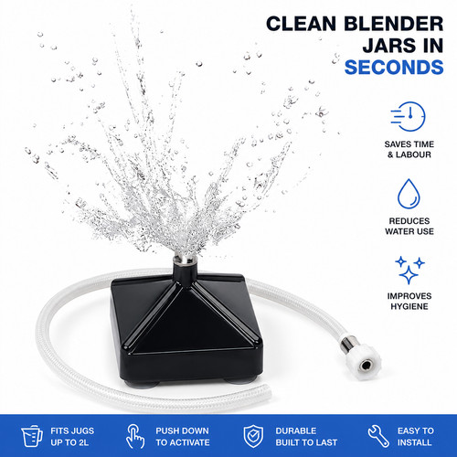 Commercial blender jug rinse - commercial,