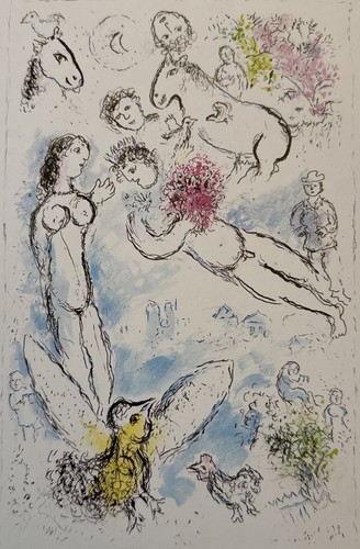Marc chagall magic - magic, flight