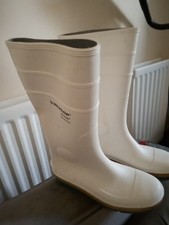 Steel Toe, White Wellington