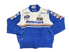 Rothmans Williams Renault Formula 1 Sparco Jacket Size XL Made In Italy Vintage