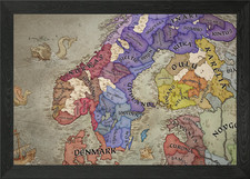 Scandinavia 867 Framed Wall