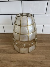 Capiz Shell Mid Century Wire
