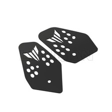 Foot Peg Heel Plates Guard FOR