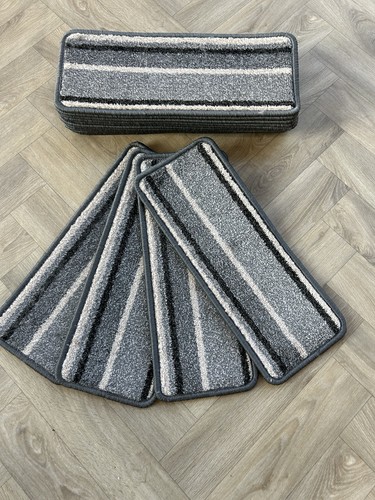 Striped stair carpet - 14,