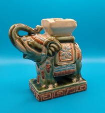 Vintage Elephant Glazed Plant