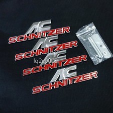 Red AC SCHNITZER Silver Chrome