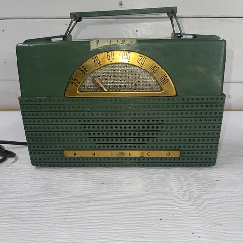Vintage philco tube radio - vintage,