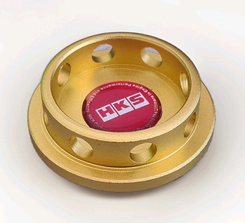 Hks oil cap gold - |,