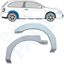 For Nissan Almera N15 1995-2000 3 Door Wheel Run Repair Sheet Metal Fenders Pair