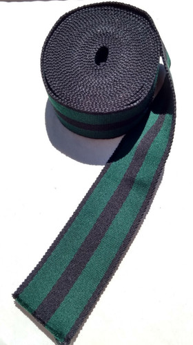 Black green 64mm stable belt - &,