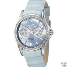 ellesse Ladies Dress Watch w Crystal Bezel & MOP Dial