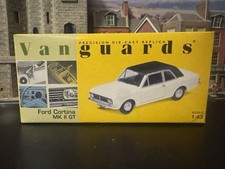 Vanguards VA04100 Ford Cortina MK II GT Ermine White/Black 1:43 Scale