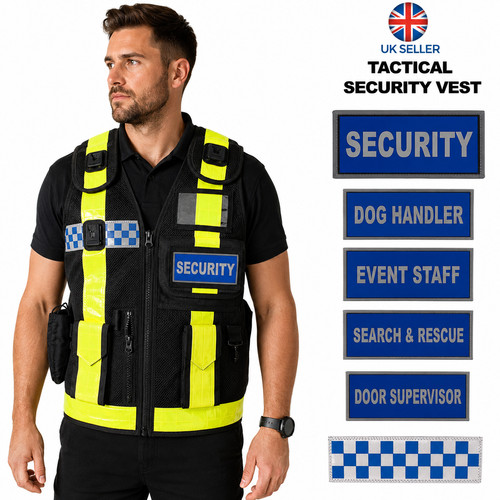 Viz security vest jacket - viz,