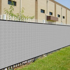 1ft Gray Privacy Fence Screen