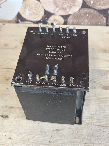Parmeko type 5080 - type, 5080/20