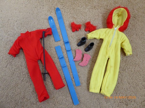 Vintage sindy doll skiing - vintage,