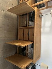 Three Door Sideboard Solid Oak Wood