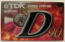 TDK D-90 / D-90EB - 90 Min