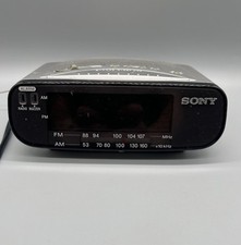Sony Dream Machine Alarm Clock Radio ICF-C212 FM AM Electric Battery