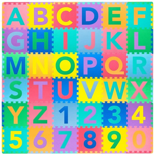 Educational foam puzzle mat - educational,