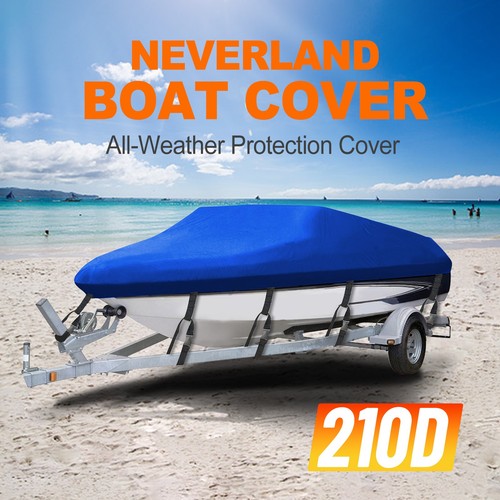 Blue boat cover waterproof - blue,