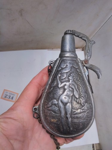 Powder flask eve naked - naked, lady