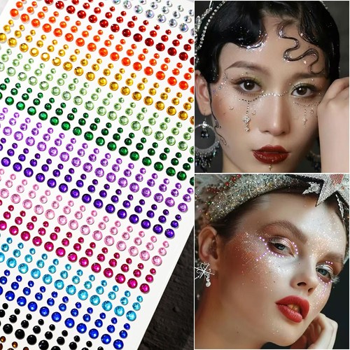 Eye face gems - face,