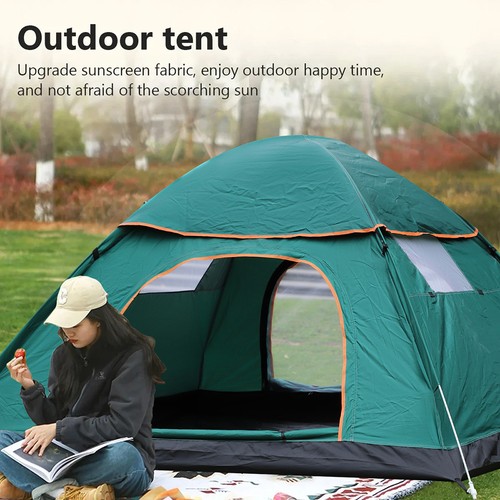 Large person camping - camping, tent