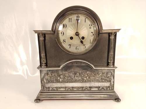 Large antique silver plated - large,