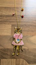 Les Nereides N2X  Nathalie Lete Cat Necklace
