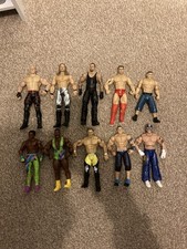 WWE Elite Basic Jakks Figure Bundle Job Lot Wrestling Figures Mattel