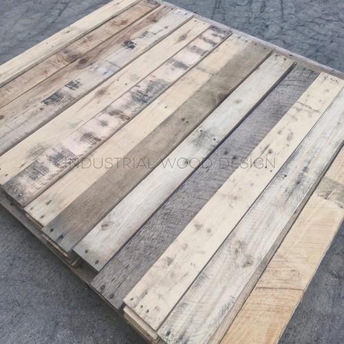 Sanded reclaimed pallet - sanded, wood