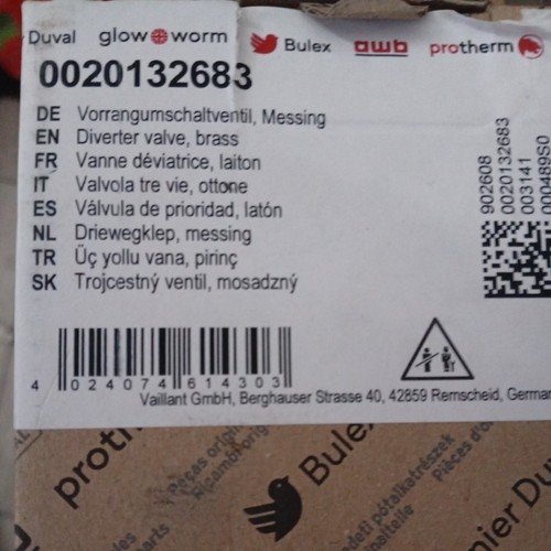 Genuine original vaillant - genuine,