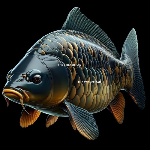 Vinyl sticker carp coarse - vinyl,