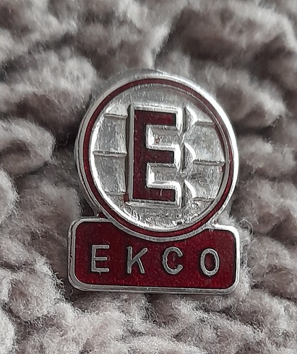 Vintage ekco radio - radio, enamel