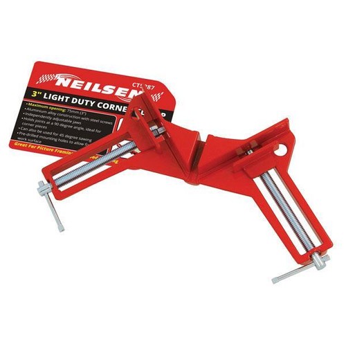 Light duty corner clamp - duty,