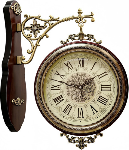 Double sided wall clocks - double,