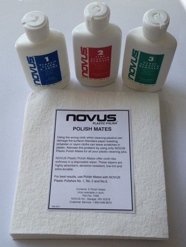 Novus acrylic scratch - acrylic, remover