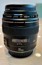 canon ef 85mm f/1.8 usm lens