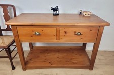 Pine Console Table Marks And